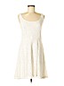 Apt. 9 White Casual Dress Size M - photo 1