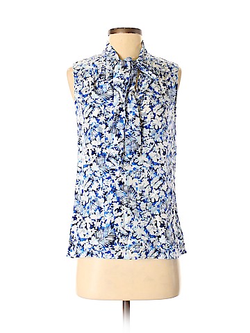 Theory Sleeveless Silk Top (view 1)