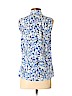 Theory 100% Silk Blue Sleeveless Silk Top Size P (petite) - photo 2