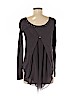Express Gray Long Sleeve Top Size S (petite) - photo 2