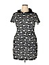 Papillon Black Casual Dress Size XL - photo 1
