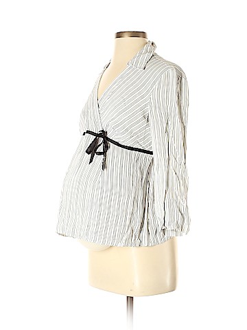 Oh Baby By Motherhood 3/4 Sleeve Blouse (view 1)