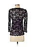 Diane von Furstenberg Purple 3/4 Sleeve Blouse Size 0 - photo 2