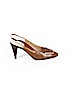 Bruno Magli 100% Leather Brown Heels Size 7 - photo 1