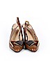 Bruno Magli 100% Leather Brown Heels Size 7 - photo 2
