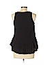 Current/Elliott 100% Cotton Black Sleeveless Blouse Size Med (2) - photo 2