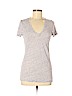 Victoria's Secret Pink 100% Cotton Gray Short Sleeve T-Shirt Size M - photo 1