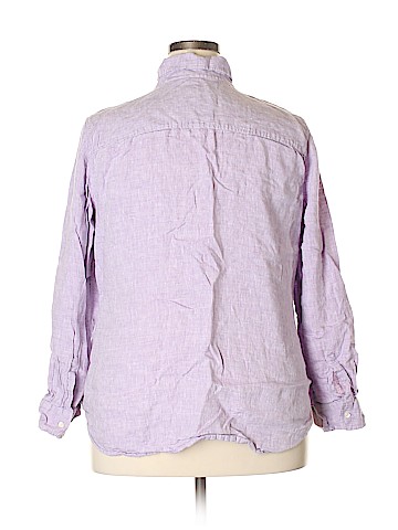 Talbots Long Sleeve Button-Down Shirt (view 2)