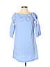 Neiman Marcus Blue Casual Dress Size 4 - photo 1