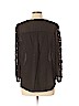 Gerard Darel 100% Rayon Black Long Sleeve Blouse Size 10 (42) - photo 2