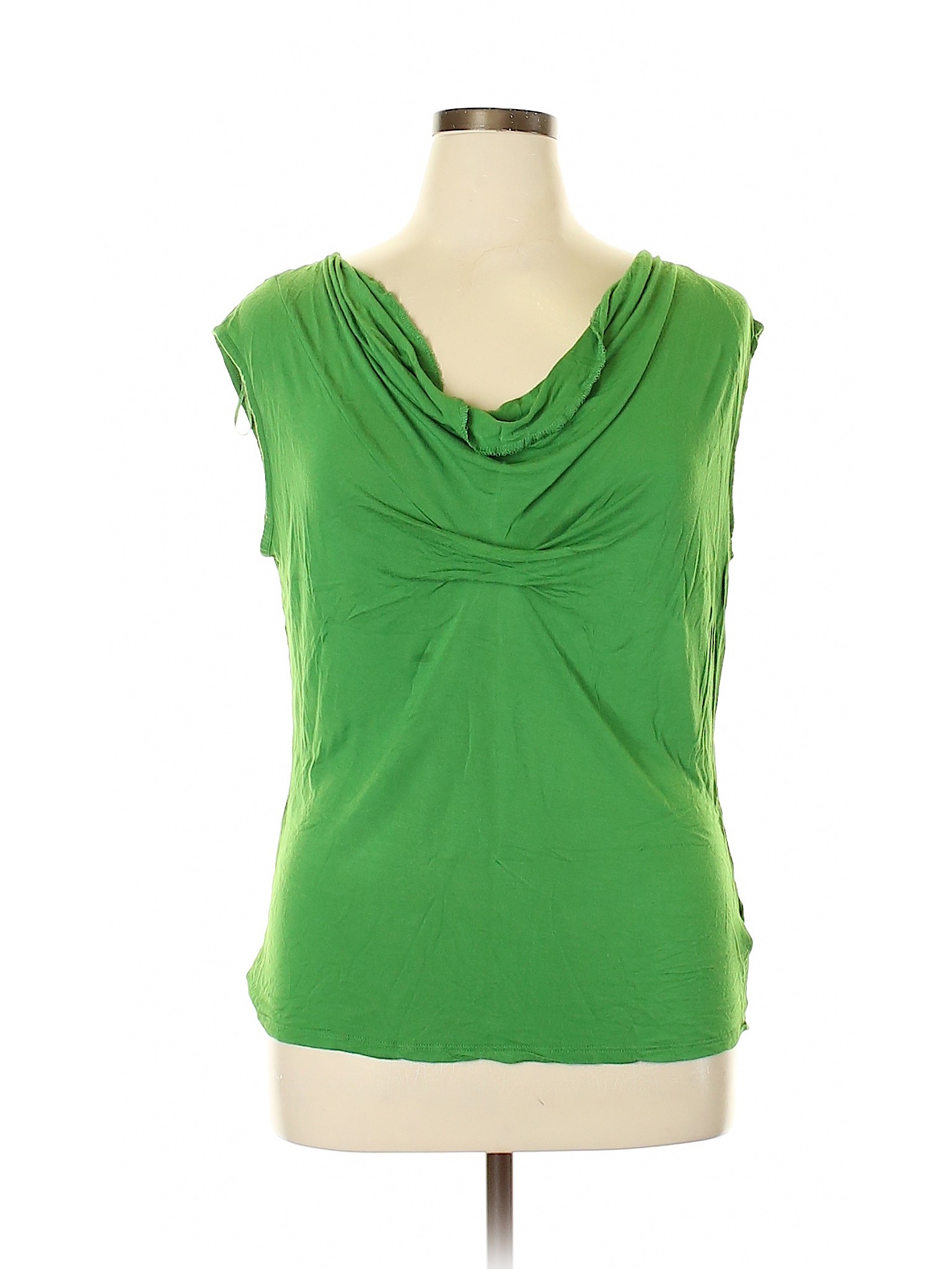 Michael Michael Kors Solid Green Sleeveless Top Size Xl 76 Off Thredup