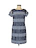 London Times Blue Casual Dress Size 8 - photo 1