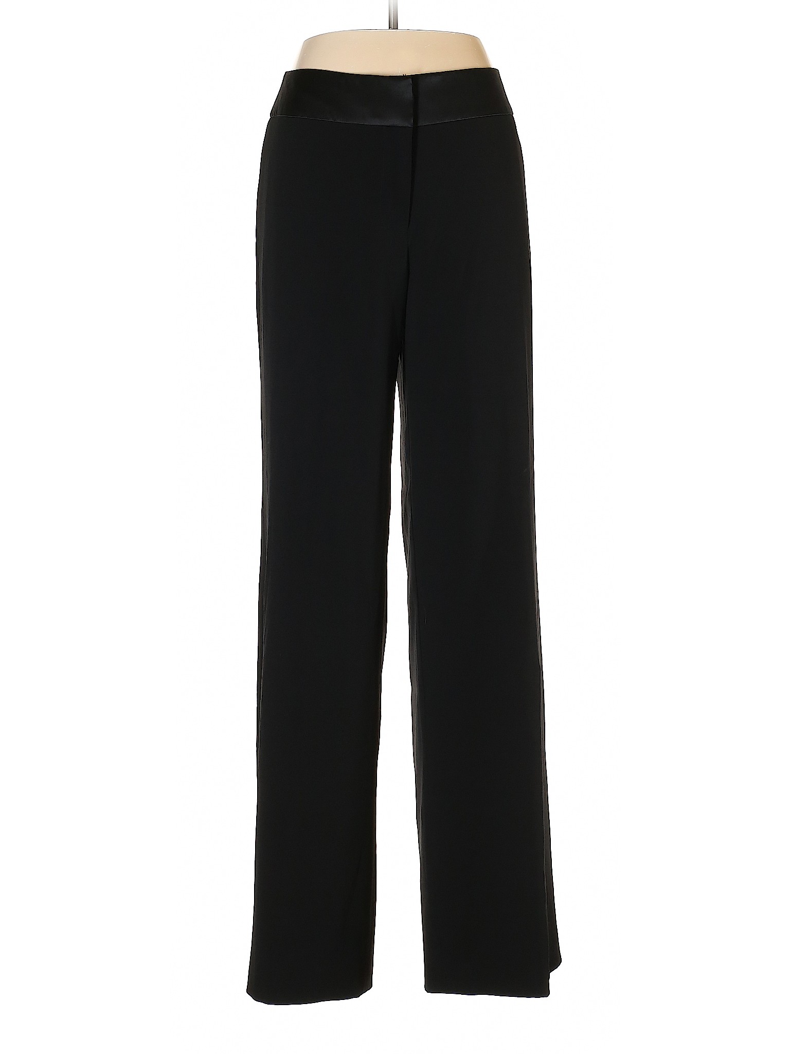Badgley Mischka Solid Black Dress Pants Size 10 86 off ThredUp