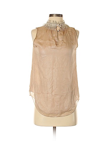 Theory Sleeveless Silk Top (view 1)