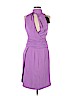Narciso Rodriguez 100% Silk Purple Cocktail Dress Size EU (IT) 44 / US 8 - photo 1