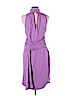 Narciso Rodriguez 100% Silk Purple Cocktail Dress Size EU (IT) 44 / US 8 - photo 2
