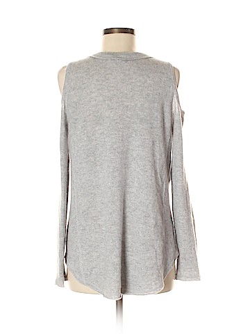 Aqua Cashmere Pullover Sweater (view 2)