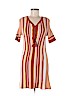 Free People Pskaufman 100% Cotton Orange Casual Dress Size S - photo 1