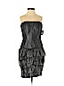 Robert Rodriguez 100% Polyester Gray Cocktail Dress Size 2 - photo 1
