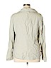 J.jill 100% Linen Gray Jacket Size XL - photo 2