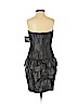 Robert Rodriguez 100% Polyester Gray Cocktail Dress Size 2 - photo 2