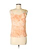 LACAUSA Orange Sleeveless Blouse Size M - photo 1
