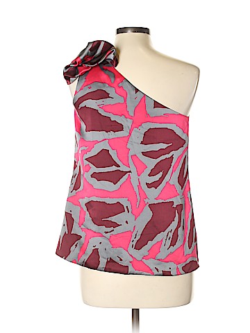 7 For All Mankind Sleeveless Silk Top (view 2)