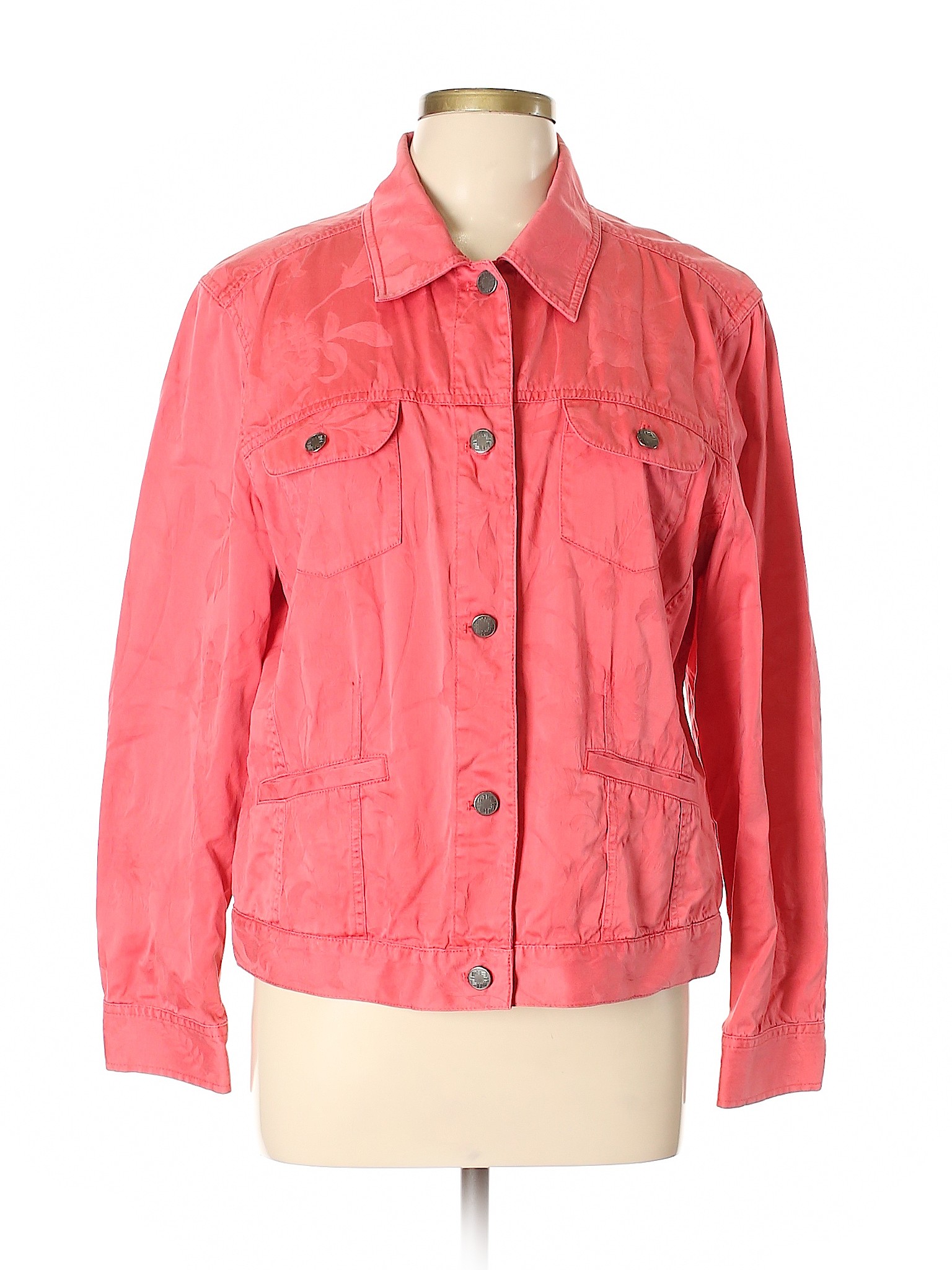 LITTLE A - Jillie Pastel Hearts Frill Jacket - Pink