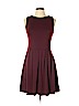 Aqua Burgundy Casual Dress Size L - photo 1