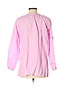 Eileen Fisher 100% Irish Linen Pink Long Sleeve Blouse Size L (petite) - photo 2