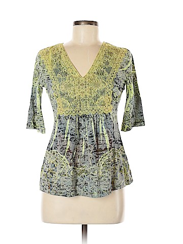 One World Short Sleeve Blouse (view 1)