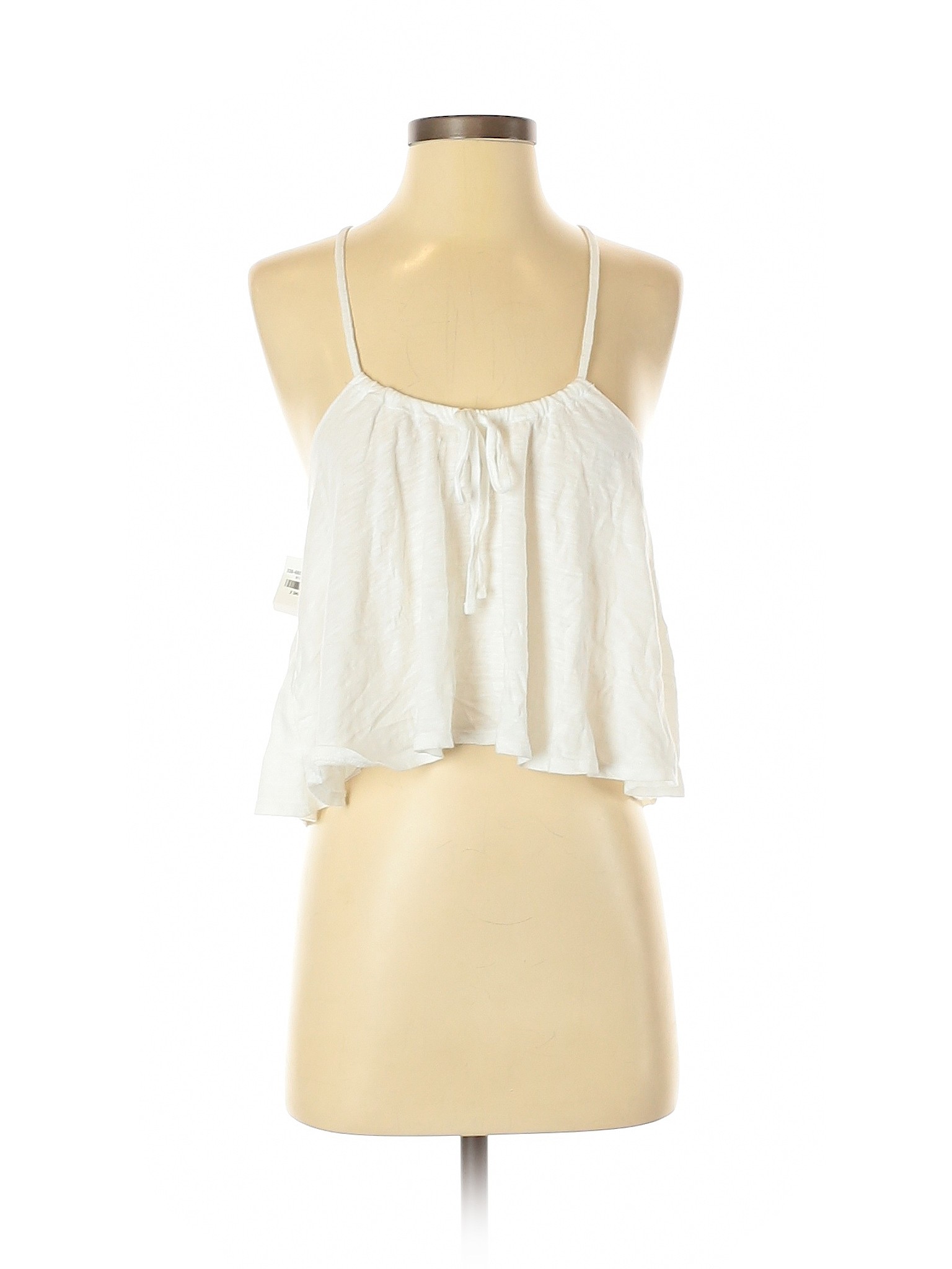 hollister yellow crop top