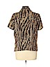 Kim Rogers 100% Polyester Brown Short Sleeve Blouse Size XL (petite) - photo 2