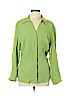 Coldwater Creek Green Long Sleeve Blouse Size XL - photo 1