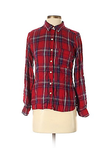 Mossimo Supply Co. Long Sleeve Button-Down Shirt (view 1)