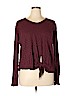 Left of Center Burgundy Long Sleeve Top Size XL - photo 1