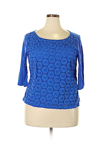 J.Crew 3/4 Sleeve Top (view 1)