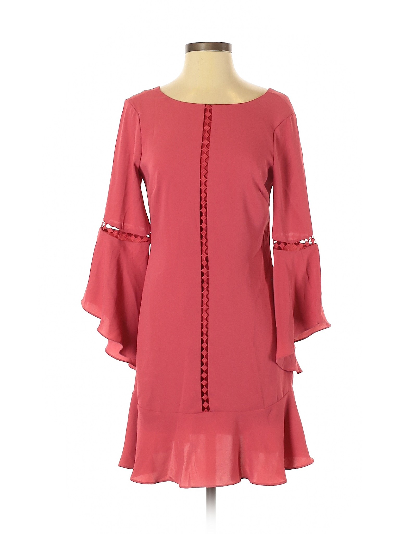White House Black Market Women Pink Casual Dress 2 | eBay