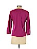 Kim Rogers 100% Cotton Purple Long Sleeve Top Size M (petite) - photo 2