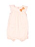 Carter's Orange Short Sleeve Onesie Size 0-3 mo - photo 1