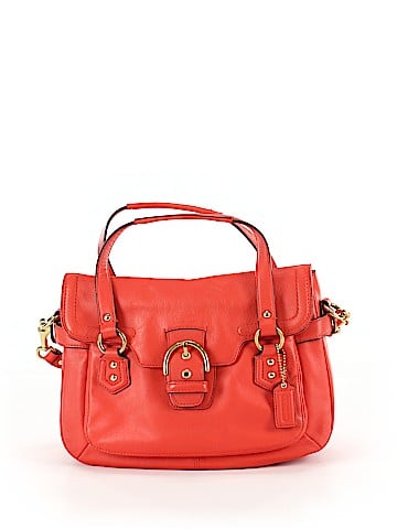 Coach Factory Leather Satchel (view 1)