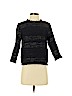 Zara Basic Black 3/4 Sleeve Blouse Size XS - photo 1