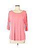American Eagle Outfitters Pink 3/4 Sleeve Top Size M - photo 1