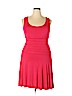 Max Studio Pink Casual Dress Size XL - photo 1