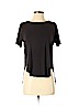 Theyskens' Theory 100% Pima Cotton Black Short Sleeve T-Shirt Size M - photo 1