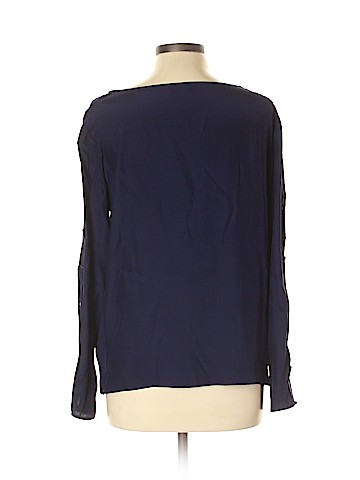 Club Monaco Long Sleeve Silk Top (view 2)