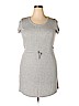Olive and Oak Gray Casual Dress Size XL - photo 1