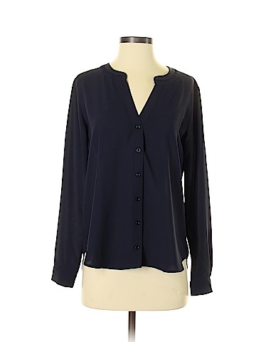 Ann Taylor Long Sleeve Blouse (view 1)