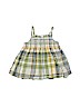 Baby Gap 100% Cotton Plaid Green Dress Size 12-18 mo - photo 2