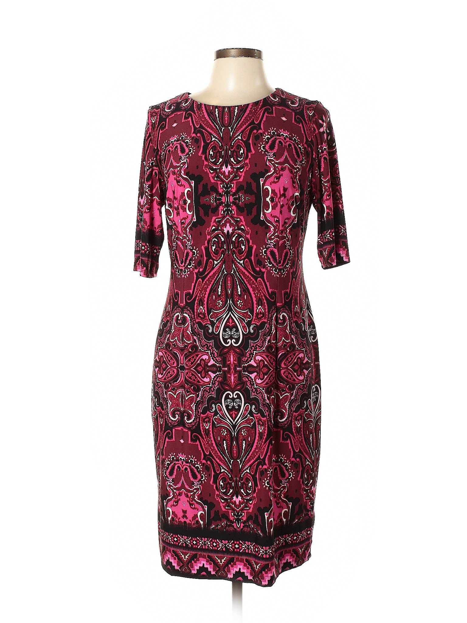 R&K Women Red Casual Dress 10 | eBay